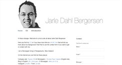 Desktop Screenshot of jarle.bergersen.net
