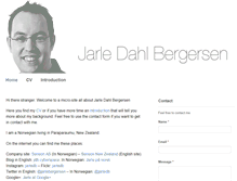 Tablet Screenshot of jarle.bergersen.net